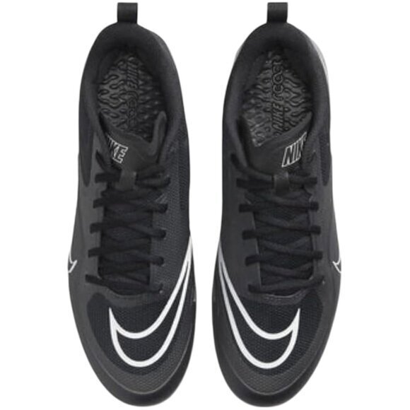 Nike Alpha Huarache 8 Pro Black Grey CW4439-011 Mens Lacrosse Cleats Size 13 NWT - Picture 5 of 10